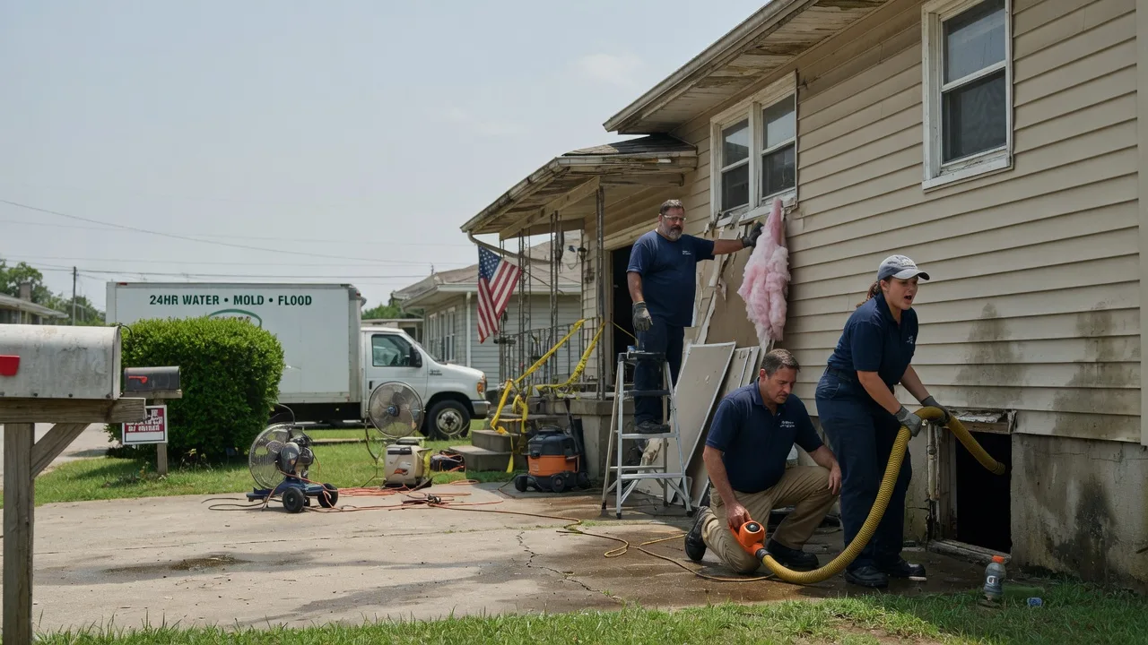 Water Damage Repair in Harleigh, PA near me